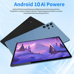 BDF H39 10.1 吋 4G LTE 平板電腦，4GB+64GB，Android 10 MTK6750 八核心，支援雙 SIM，歐規插頭，6GB+128GB，歐規插頭