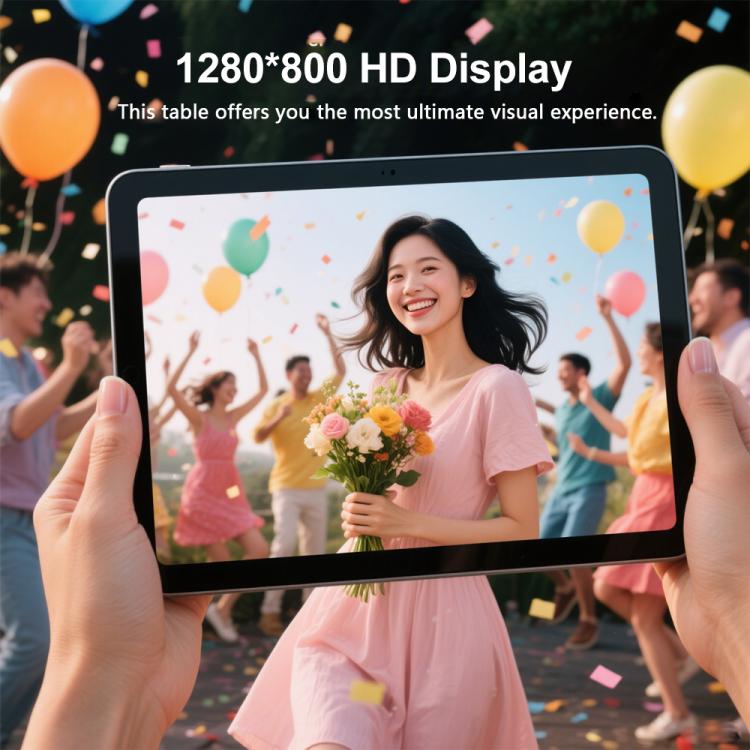 BDF Q10 10.1 吋 4G LTE 平板電腦，4GB+64GB，Android 10 MTK6750 八核心，支援雙 SIM，美規插頭，6GB+128GB