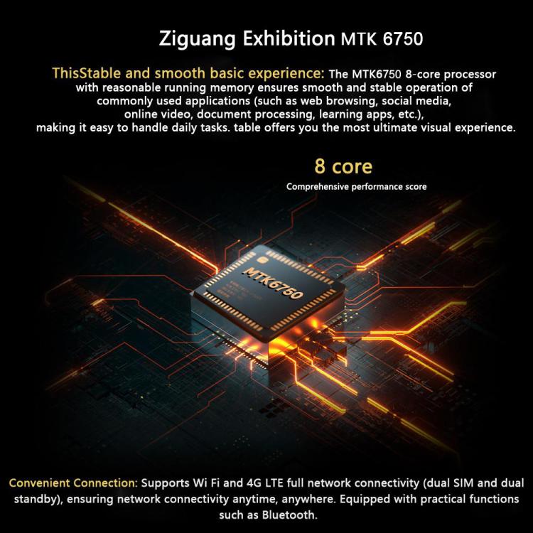 BDF Q10 10.1 吋 4G LTE 平板電腦，4GB+64GB，Android 10 MTK6750 八核心，支援雙 SIM，美規插頭，6GB+128GB