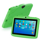 BDF 7 吋 WiFi 兒童平板電腦，附蘑菇矽膠保護套，2GB+32GB，Android 8.1 MTK6735 四核心處理器，美規插頭，4GB+64GB