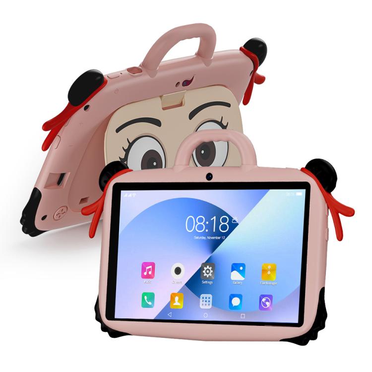 BDF 7 吋 WiFi 兒童平板電腦，附哪吒矽膠保護套，1GB+16GB，Android 8.1 MTK6735 四核心處理器，美規插頭，3GB+32GB