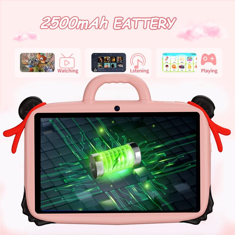 BDF 7 吋 WiFi 兒童平板電腦，附哪吒矽膠保護套，2GB+32GB，Android 8.1 MTK6735 四核心處理器，美規插頭，4GB+64GB
