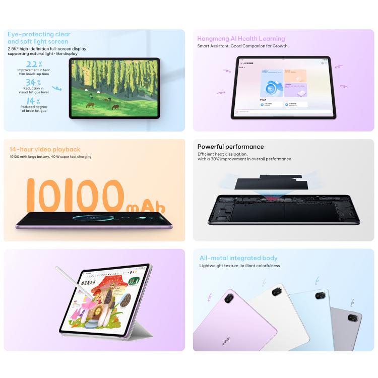 HUAWEI MatePad 11.5 吋 2026 5G 網路，8GB+256GB，HarmonyOS 5.1 海思麒麟 8020，不支援 Google Play，5G 8GB+256GB