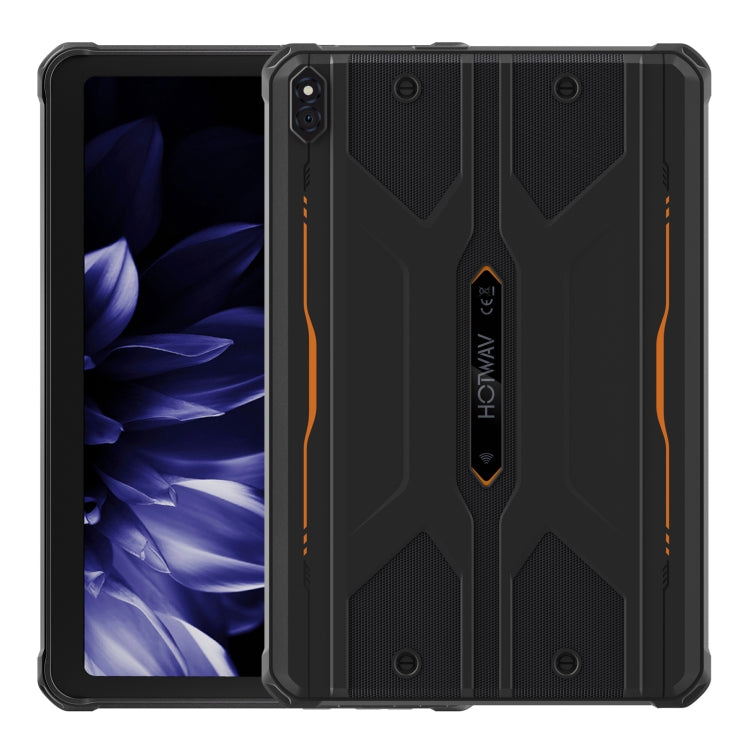HOTWAV Tab R8 IP68/IP69K 防摔平板電腦，4GB+128GB，10.1 吋 Android 14 Unisoc T606 八核心 4G 網路，全球版含 Google Play，歐規插頭，Tab R8