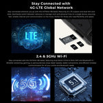 HOTWAV Tab R8 IP68/IP69K 防摔平板電腦，4GB+128GB，10.1 吋 Android 14 Unisoc T606 八核心 4G 網路，全球版含 Google Play，歐規插頭，Tab R8