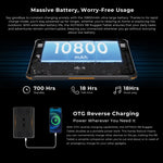 HOTWAV Tab R8 IP68/IP69K 防摔平板電腦，4GB+128GB，10.1 吋 Android 14 Unisoc T606 八核心 4G 網路，全球版含 Google Play，歐規插頭，Tab R8