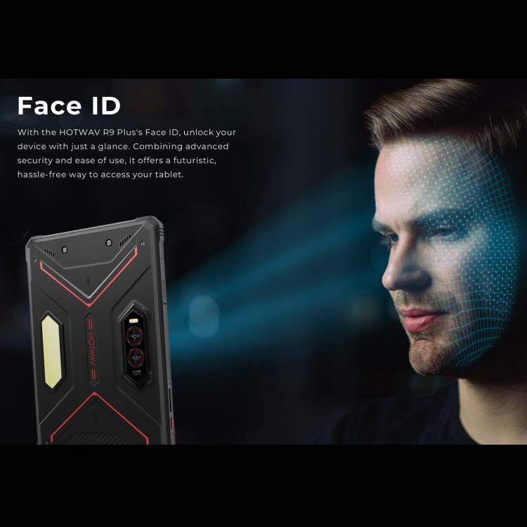 HOTWAV Tab R9 Plus IP68/IP69K 防護平板，8GB+512GB，11 吋 Android 14 Unisoc T7280 八核心 4G 網路，全球版含 Google Play，歐規插頭，Tab R9 Plus
