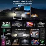 Ulefone Armor Pad 5 Pro 防護平板電腦，12GB+512GB，11 吋 Android 15 MediaTek 天璣 7400X 八核心 5G 網路，歐規插頭，Armor Pad 5 Pro