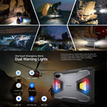 Ulefone Armor Pad 5 Pro 防護平板電腦，12GB+512GB，11 吋 Android 15 MediaTek 天璣 7400X 八核心 5G 網路，歐規插頭，Armor Pad 5 Pro