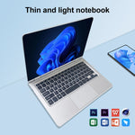 11.6吋觸控瑜伽筆記型電腦，6GB+256GB，Windows 11 Intel Celeron N4020 雙核心，歐規插頭，6GB+256GB