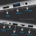 11.6吋觸控瑜伽筆記型電腦，6GB+256GB，Windows 11 Intel Celeron N4020 雙核心，歐規插頭，6GB+256GB
