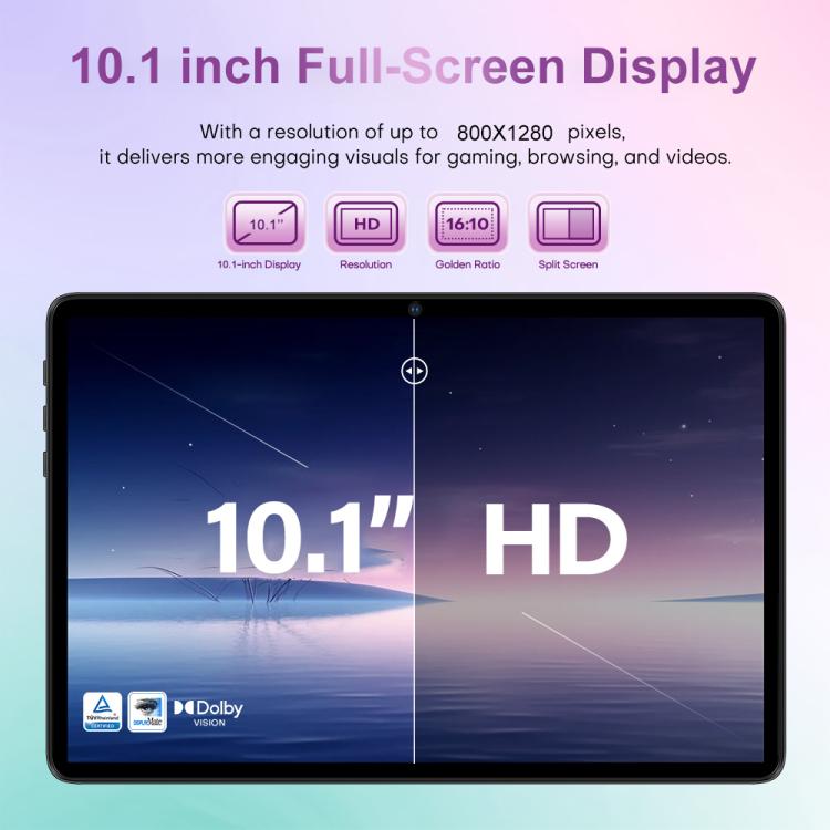 Pad 9 Ultra 10.1吋 3G 通話平板電腦，2GB+32GB，Android 10 MTK6737 四核心，歐規插頭，歐規插頭