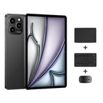 Pad 8 Pro 10.1 吋 4G LTE 平板電腦組合套裝，4GB+32GB，Android 10 MT6755 八核心，附鍵盤／滑鼠／皮套，歐規插頭，歐規插頭