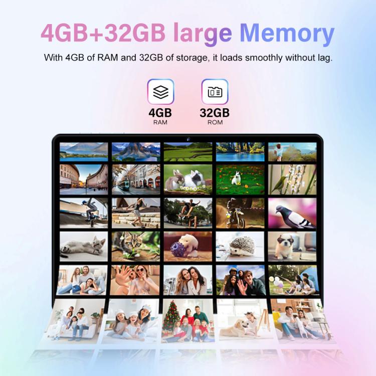 Pad 8 Pro 10.1 inch 4G LTE Tablet PC Combo Set, 4GB+32GB, Android 10 MT6755 Octa Core, with Keyboard / Mouse / Leather Case, UK Plug, UK Plug