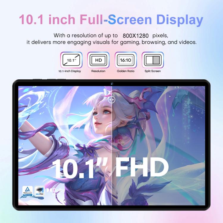 Pad 8 Pro 10.1 inch 4G LTE Tablet PC Combo Set, 4GB+32GB, Android 10 MT6755 Octa Core, with Keyboard / Mouse / Leather Case, UK Plug, UK Plug
