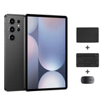 Pad 9 Pro 10.1 吋 4G LTE 平板電腦組合套裝，4GB+32GB，Android 10 MT6755 八核心，附鍵盤／滑鼠／皮套，美規插頭，美規插頭