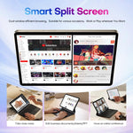 Pad 9 Pro 10.1 吋 4G LTE 平板電腦組合套裝，4GB+32GB，Android 10 MT6755 八核心，附鍵盤／滑鼠／皮套，美規插頭，美規插頭