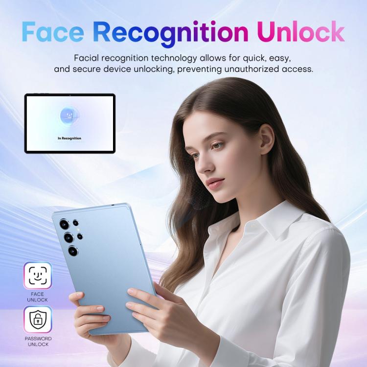 Pad 9 Pro 10.1 吋 4G LTE 平板電腦組合套裝，4GB+32GB，Android 10 MT6755 八核心，附鍵盤／滑鼠／皮套，歐規插頭，歐規插頭