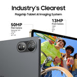 Blackview MEGA 12 平板電腦，12GB+256GB，12.2 吋 Android 16 MediaTek Dimensity 7200 八核心，網路：5G，全球版含 Google Play