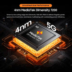 Blackview MEGA 12 平板電腦，12GB+256GB，12.2 吋 Android 16 MediaTek Dimensity 7200 八核心，網路：5G，全球版含 Google Play