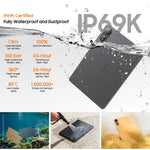 Blackview MEGA 12 平板電腦，12GB+256GB，12.2 吋 Android 16 MediaTek Dimensity 7200 八核心，網路：5G，全球版含 Google Play