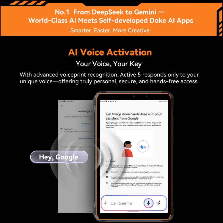 Blackview Active 5 4G 防護平板，8GB+128GB，8.68 吋 Android 14 Unisoc UMS9230E T615 八核心，全球版含 Google Play，Active 5