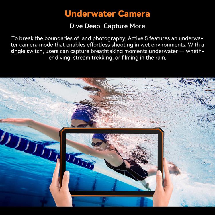 Blackview Active 5 4G 防護平板，8GB+128GB，8.68 吋 Android 14 Unisoc UMS9230E T615 八核心，全球版含 Google Play，Active 5