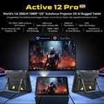 Blackview Active 12 Pro 5G 防摔平板，12GB+256GB，11 吋 Android 15 Dimensity 7300 八核心，全球版含 Google Play，16GB+1TB
