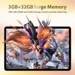 Pad 8 Ultra 10.1 吋 3G 通話平板電腦，3GB+32GB，Android 10 MTK6755 八核心，歐規插頭，歐規插頭