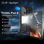 Unihertz 8849 Tank Pad E 防摔平板電腦及投影機，12GB+512GB，10.95 吋 Android 14 MT6789 八核心 4G 網路，歐規插頭，Tank Pad E 4G 網路