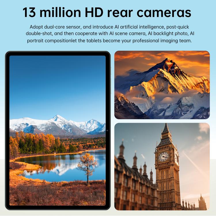 Pad 7 Pro 10.1 吋 4G LTE 平板電腦，4GB+32GB，Android 10 MTK6755 八核心，歐規插頭，歐規插頭