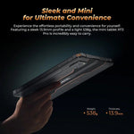 OUKITEL RT3 Pro 4G 網路 IP68/IP69K 防摔平板，4GB+128GB，8.0 吋 Android 14 MediaTek G81 八核心 支援雙 SIM，歐規插頭，RT3 Pro 4GB+128GB