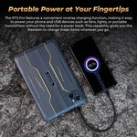 OUKITEL RT3 Pro 4G 網路 IP68/IP69K 防摔平板，4GB+128GB，8.0 吋 Android 14 MediaTek G81 八核心 支援雙 SIM，歐規插頭，RT3 Pro 4GB+128GB