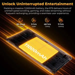 OUKITEL RT9 4G 網路 IP68/IP69K 防摔平板，6GB+256GB，11 吋 Android 14 Unisoc T606 八核心 支援雙 SIM，歐規插頭，RT9 6GB+256GB