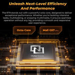 OUKITEL RT9 4G 網路 IP68/IP69K 防摔平板，6GB+256GB，11 吋 Android 14 Unisoc T606 八核心 支援雙 SIM，歐規插頭，RT9 6GB+256GB