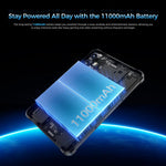 OUKITEL RT3 Plus 4G 網路 IP68/IP69K 防護平板，4GB+128GB，8.0 吋 Android 15 MediaTek G81 八核心，支援雙 SIM，歐規插頭，RT3 Plus 4GB+128GB