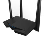 Tenda AC6 AC1200智能雙頻無線路由器5GHz 867Mbps + 2.4GHz 300Mbps WiFi路由器，配備4*5dBi外置天線，AC6