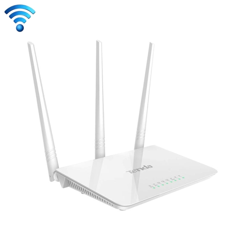 Tenda F3無線2.4GHz 300Mbps WiFi路由器，配備3*5dBi外置天線，F3