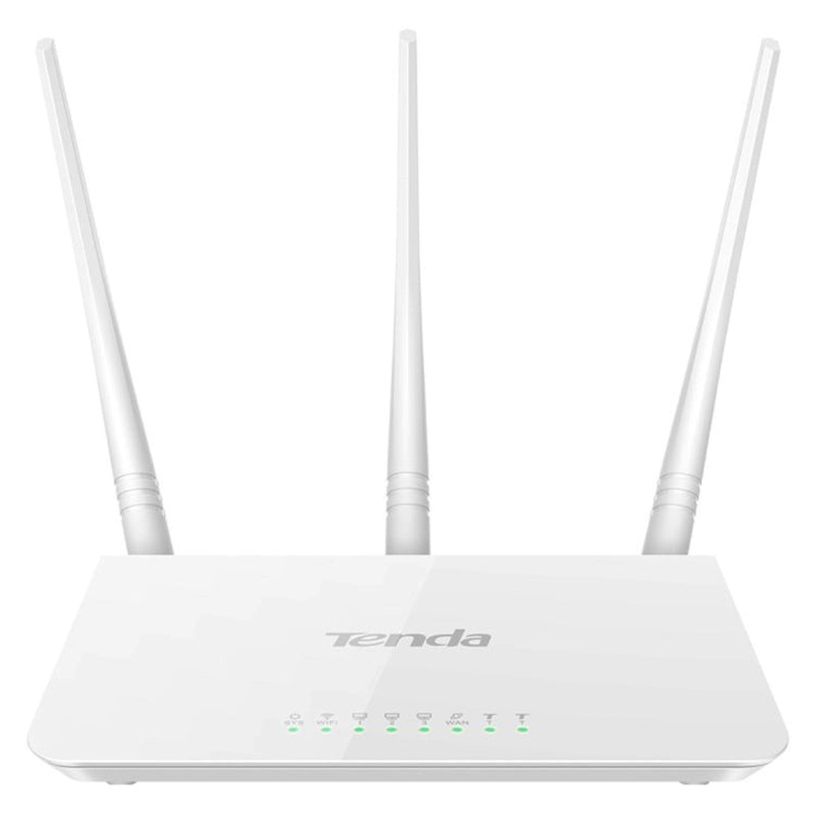 Tenda F3無線2.4GHz 300Mbps WiFi路由器，配備3*5dBi外置天線，F3
