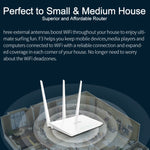 Tenda F3無線2.4GHz 300Mbps WiFi路由器，配備3*5dBi外置天線，F3
