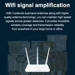 Tenda F3無線2.4GHz 300Mbps WiFi路由器，配備3*5dBi外置天線，F3