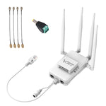VONETS VAR1200-H 1200Mbps 無線橋接器 外置天線 雙頻 WiFi 中繼器，含 4 根天線 + 直流電源適配器套裝，VAR1200-H 含 4 根天線 + 直流電源適配器套裝