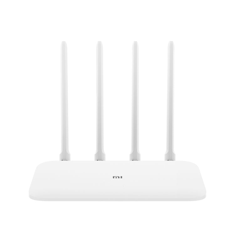 原裝小米WiFi路由器4A智能APP控制AC1200 1167Mbps 128MB 2.4GHz & 5GHz雙核CPU千兆以太網口無線路由器中繼器，配備4根天線，支持網頁及Android和iOS，美規插頭，4A（雙核CPU）