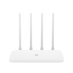 原裝小米WiFi路由器4A智能APP控制AC1200 1167Mbps 128MB 2.4GHz & 5GHz雙核CPU千兆以太網口無線路由器中繼器，配備4根天線，支持網頁及Android和iOS，美規插頭，4A（雙核CPU）