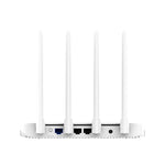 原裝小米WiFi路由器4A智能APP控制AC1200 1167Mbps 128MB 2.4GHz & 5GHz雙核CPU千兆以太網口無線路由器中繼器，配備4根天線，支持網頁及Android和iOS，美規插頭，4A（雙核CPU）