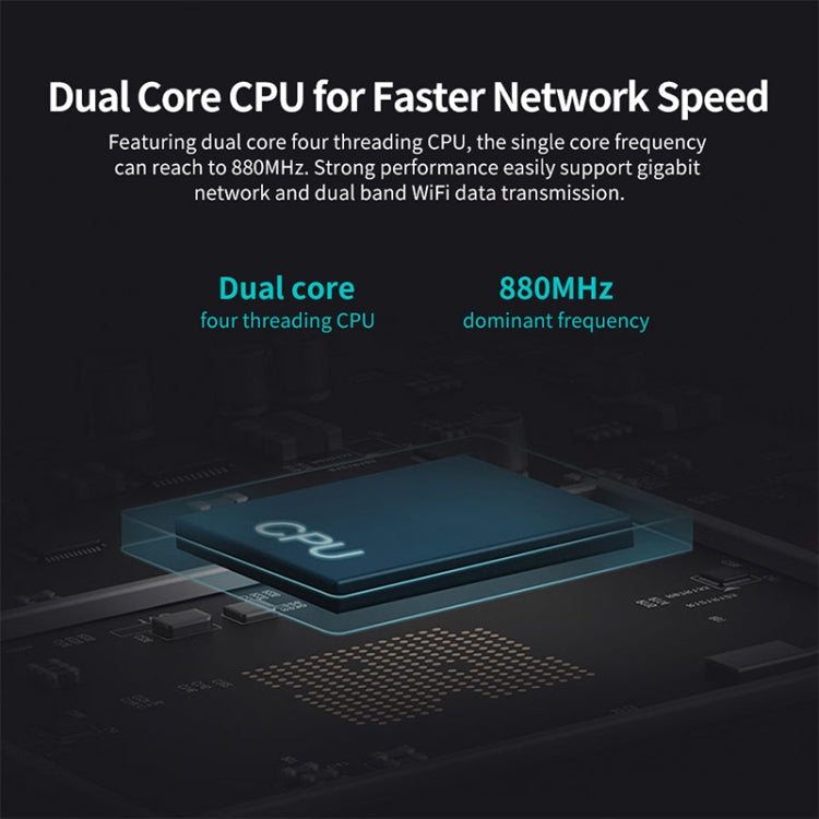 原裝小米WiFi路由器4A智能APP控制AC1200 1167Mbps 128MB 2.4GHz & 5GHz雙核CPU千兆以太網口無線路由器中繼器，配備4根天線，支持網頁及Android和iOS，美規插頭，4A（雙核CPU）