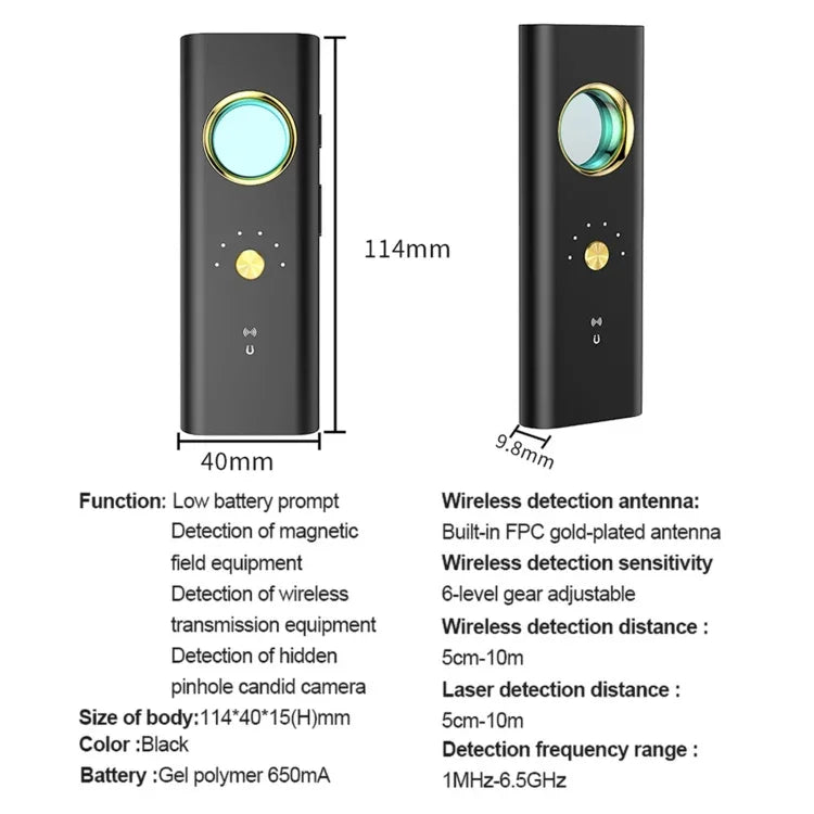 R35 防偷拍 GPS WiFi 訊號追蹤器尋找器