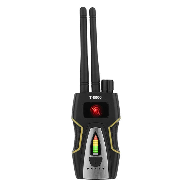 T-8000 RF信号検出器 GSM音声検出器 GPSスキャン検出器, T-8000 シルバー