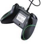 有線 USB 遊戲控制器手把，適用於 XBOX ONE 主機 / 電腦 / 筆電，線長約 2.1 米，HSY-008（黑色）