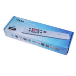 iScan02 雙滾輪行動文件便攜手持掃描器，配備 LED 顯示屏，支援 1050DPI / 600DPI / 300DPI / PDF / JPG / TF，iScan02 白色，iScan02 黑色